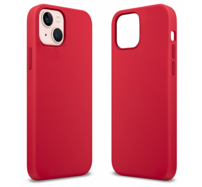 Чохол до мобільного телефона MakeFuture Apple iPhone 13 mini Premium Silicone Red (MCLP-AI13MRD)