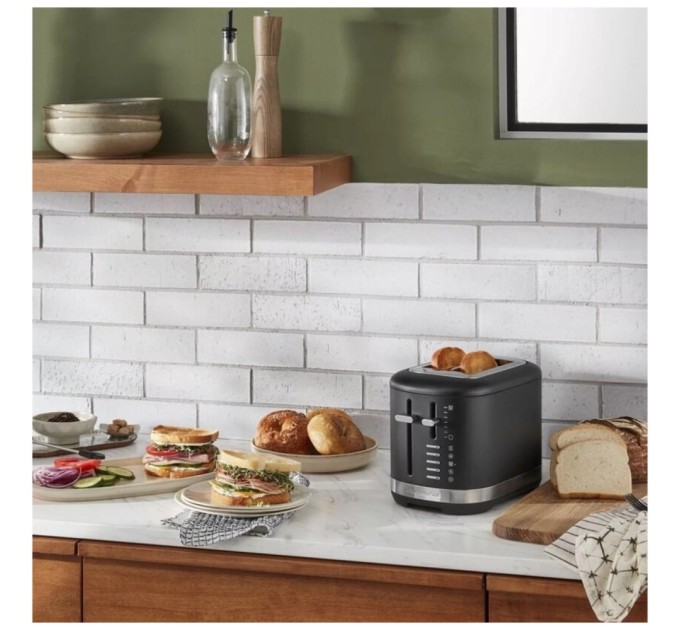 Тостер KitchenAid 5KMT2109EBM матовий чорний (5KMT2109EBM)
