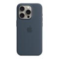 Чохол до мобільного телефона Apple iPhone 15 Pro Silicone Case with MagSafe Storm Blue (MT1D3ZM/A)