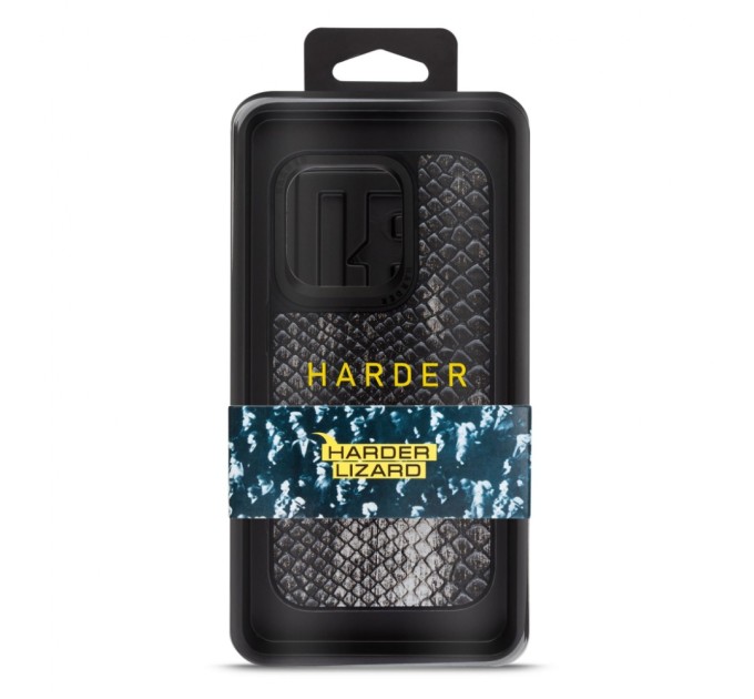 Чохол до мобільного телефона Harder Lizard Apple iPhone 14 Pro Black (ARM76877)