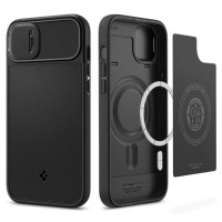 Чехол для моб. телефона Spigen iPhone 14 Optik Armor MagFit Black (ACS05070)