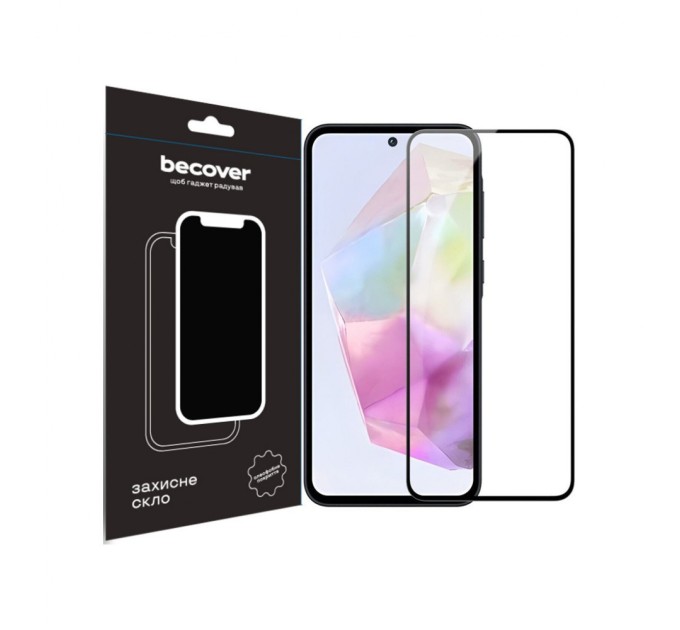 Скло захисне BeCover Samsung Galaxy A35 5G SM-A356 Black (711071)