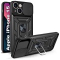 Чохол до мобільного телефона BeCover Military Apple iPhone 15 Black (709952)