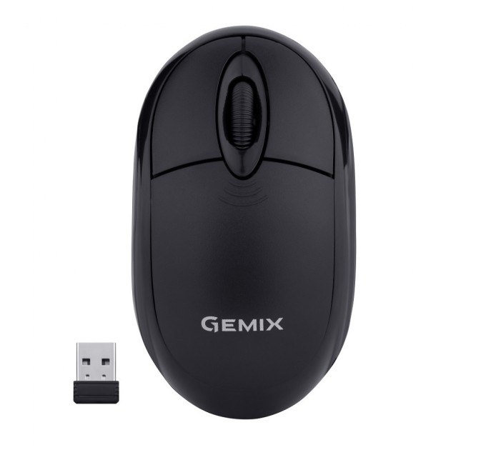 Мышка Gemix GM185 Wireless Black (GM185Bk)