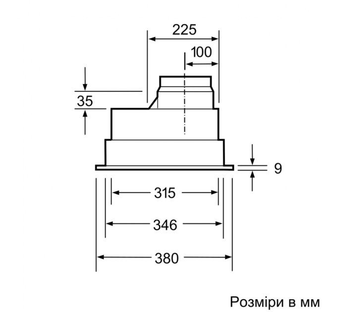 Вытяжка кухонная Siemens LB55565