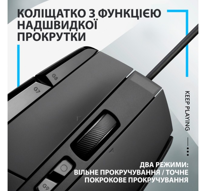 Мышка Logitech G502 X USB Black (910-006138)