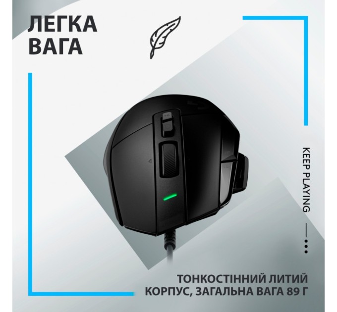 Мышка Logitech G502 X USB Black (910-006138)