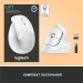 Мишка Logitech Lift Vertical Ergonomic Wireless/Bluetooth White (910-006475)