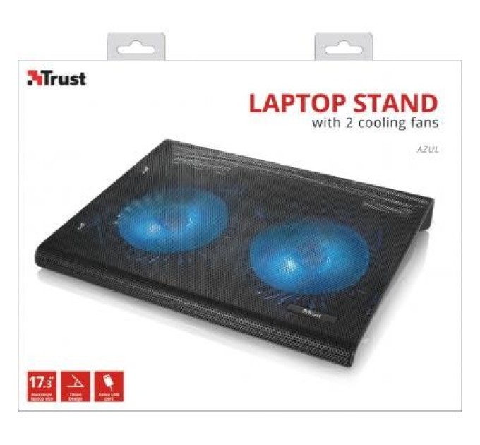 Подставка для ноутбука Trust Azul Laptop Cooling Stand with dual fans (20104)