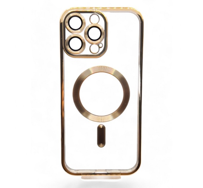 Чохол до мобільного телефона BeCover TPU Chrome Case (MagSafe) для Apple iPhone 16 Pro Max Gold (712086)