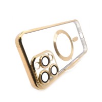 Чохол до мобільного телефона BeCover TPU Chrome Case (MagSafe) для Apple iPhone 16 Pro Max Gold (712086)