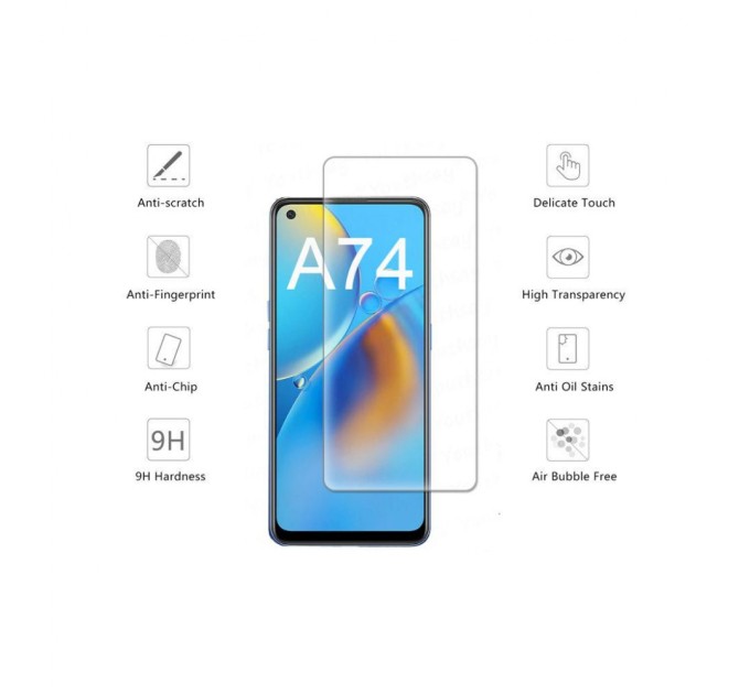 Стекло защитное Drobak OPPO A74 (494905)