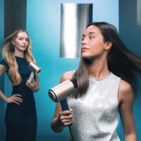 Фен Cecotec DryGlam Nano Plasma Champagne (A01_EU01_101438)