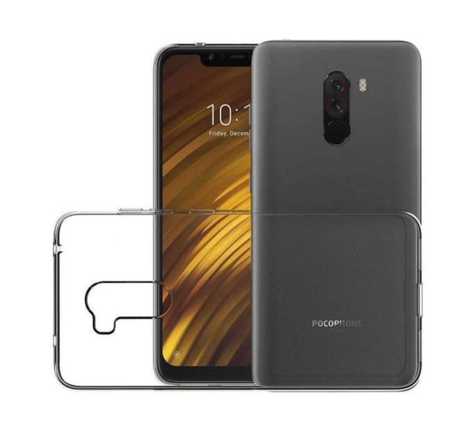 Чохол до моб. телефона Laudtec для Xiaomi Pocophone F1 Clear tpu (Transperent) (LC-XPF1)