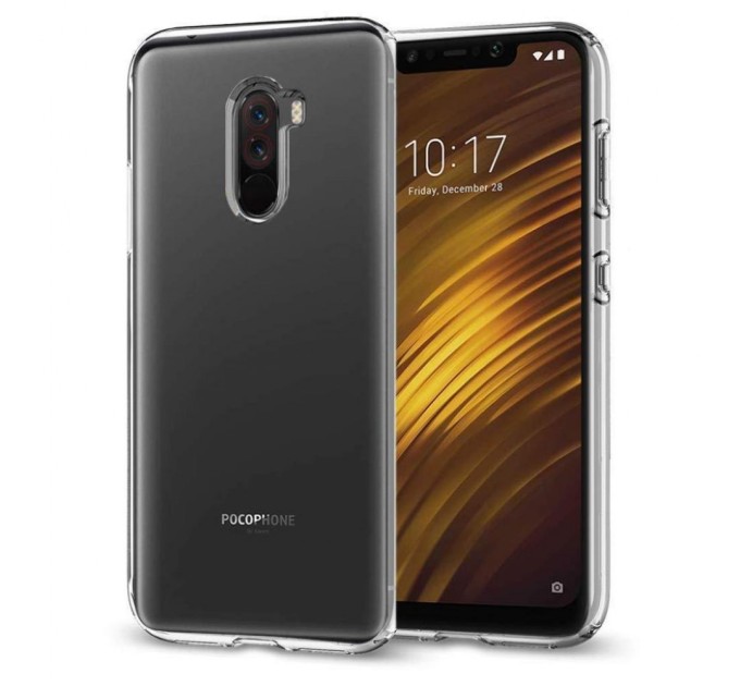 Чохол до моб. телефона Laudtec для Xiaomi Pocophone F1 Clear tpu (Transperent) (LC-XPF1)