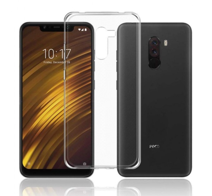 Чохол до моб. телефона Laudtec для Xiaomi Pocophone F1 Clear tpu (Transperent) (LC-XPF1)