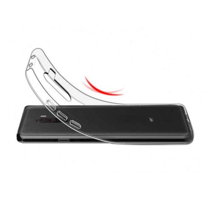 Чохол до моб. телефона Laudtec для Xiaomi Pocophone F1 Clear tpu (Transperent) (LC-XPF1)