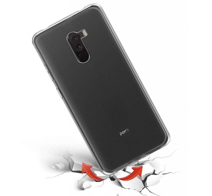 Чохол до моб. телефона Laudtec для Xiaomi Pocophone F1 Clear tpu (Transperent) (LC-XPF1)