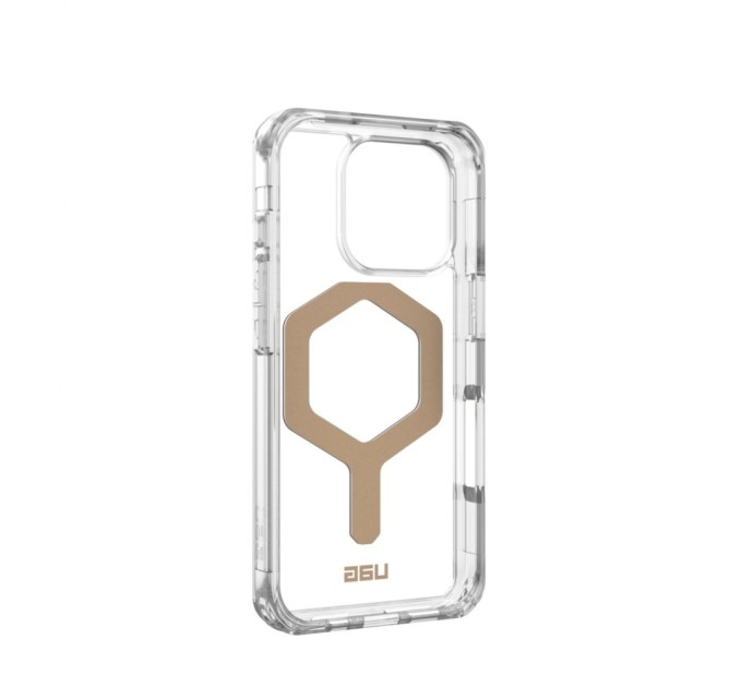 Чохол до мобільного телефона UAG iPhone 16 Pro Plyo Magsafe Ice/Gold (114480114381)