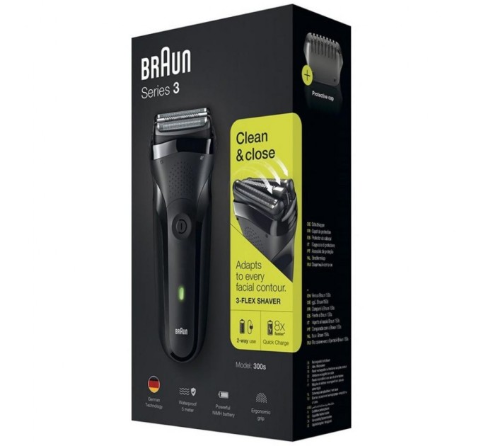 Электробритва Braun Series 3 300 Black