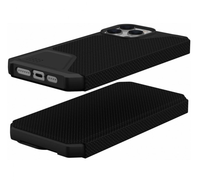 Чохол до мобільного телефона UAG Apple iPhone 14 Pro Max Metropolis, Kevlar Black (114047113940)