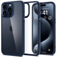 Чохол до мобільного телефона Spigen Apple iPhone 15 Pro Ultra Hybrid Navy Blue (ACS06711)