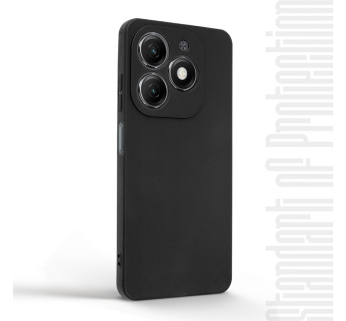 Чохол до мобільного телефона Armorstandart Matte Slim Fit Tecno Spark 20 (KJ5n) Camera cover Black (ARM77698)