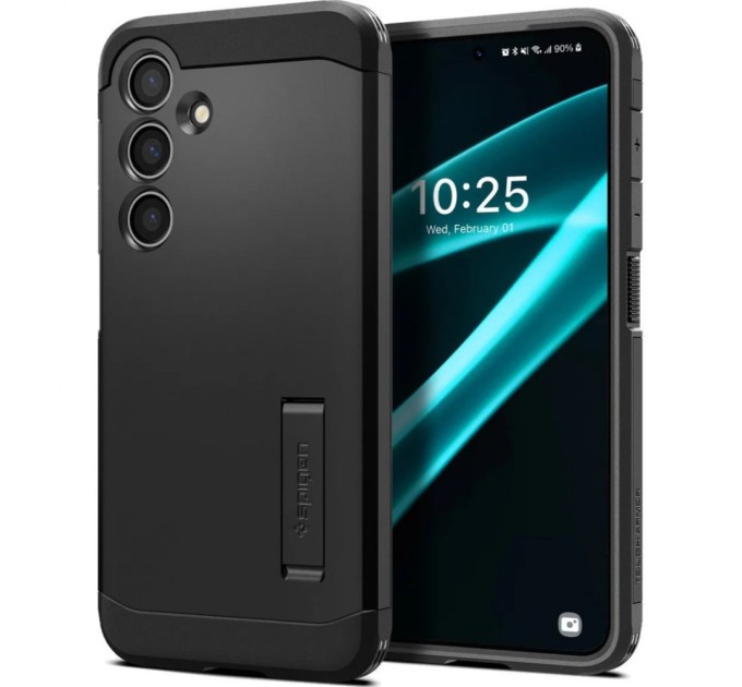 Чохол до мобільного телефона Spigen Samsung Galaxy S24+ Tough Armor Black (ACS07332)