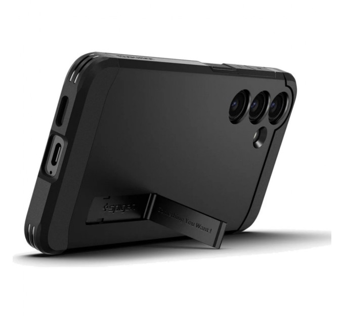 Чохол до мобільного телефона Spigen Samsung Galaxy S24+ Tough Armor Black (ACS07332)