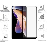 Стекло защитное Drobak Xiaomi Redmi Note 11 Black Frame A+ (444486)