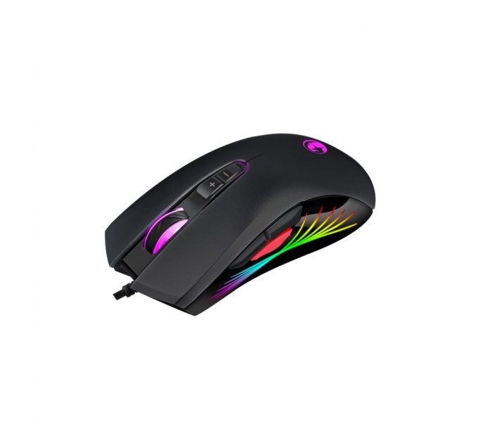 Мишка Marvo M519 RGB-LED USB Black (M519)