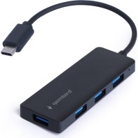 Концентратор Gembird USB-C UHB-U3P4-02 4xUSB3.1 (UHB-CM-U3P4-02)