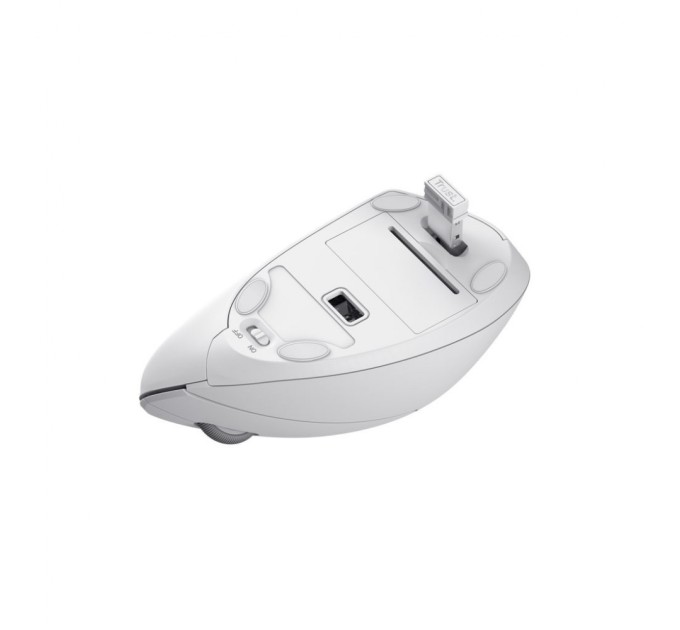 Мишка Trust Verto Ergonomic Wireless White (25132)