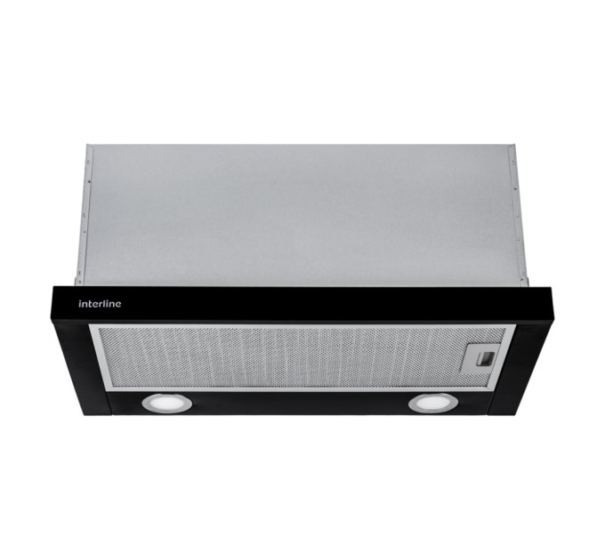 Витяжка кухонна Interline SHARK PLUS BL/S A/60