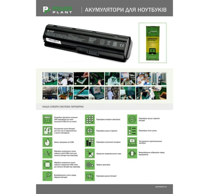 Акумулятор до ноутбука HP Pavilion TouchSmart SleekBook 14 (HPHY03L7) 14.8V 2600mAh PowerPlant (NB460571)