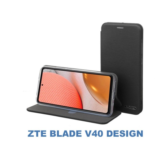 Чохол до мобільного телефона BeCover Exclusive ZTE Blade V40 Design Black (710287)