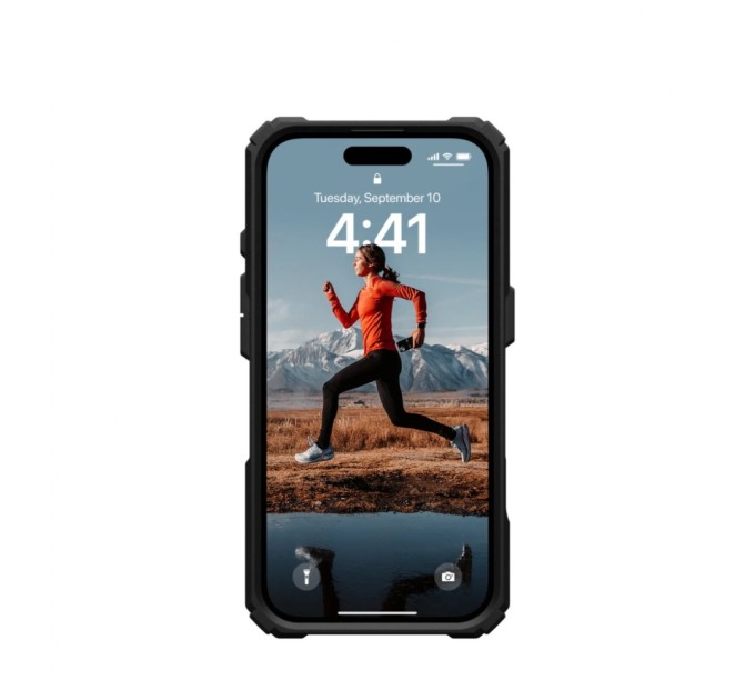 Чохол до мобільного телефона UAG iPhone 16 Plasma XTE MagSafe Black/Orange (114476114097)