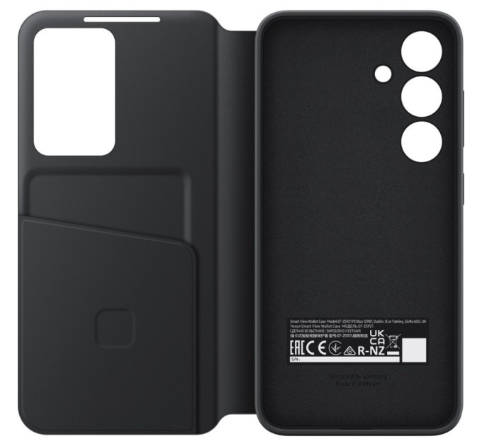 Чохол до мобільного телефона Samsung Galaxy S24 (S921) Smart View Wallet Case Black (EF-ZS921CBEGWW)