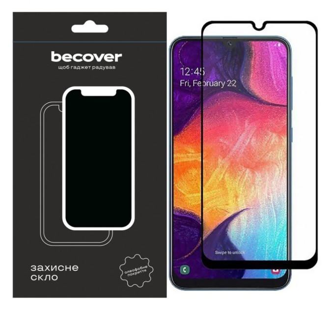 Скло захисне BeCover Tecno Spark 10 (KI5q) Black (709266)