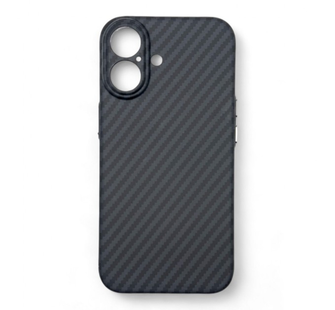 Чохол до мобільного телефона BeCover Carbonite Case (MagSafe) для Apple iPhone 16 Black (712067)