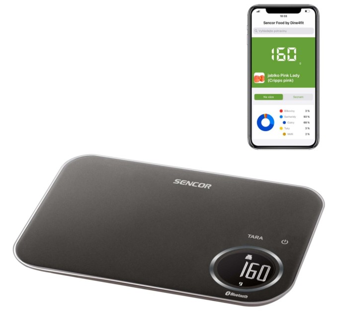 Ваги кухонні Sencor SKS7178BK