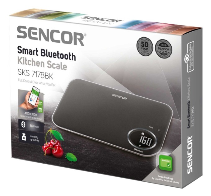 Ваги кухонні Sencor SKS7178BK