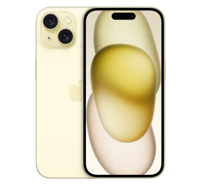 Мобільний телефон Apple iPhone 15 128GB Yellow (MTP23)