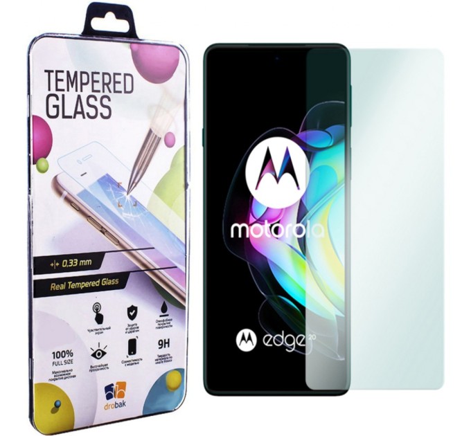 Скло захисне Drobak Motorola Moto Edge 20 (606079)