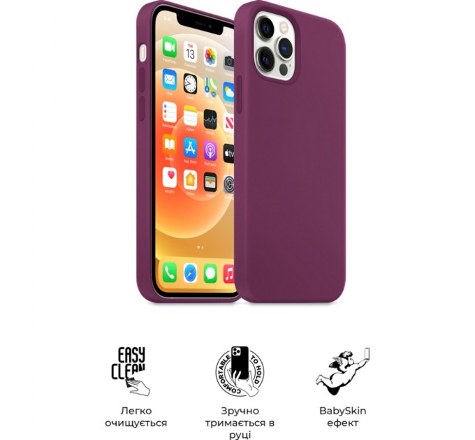 Чехол для моб. телефона Armorstandart ICON2 Case Apple iPhone 12/12 Pro Plum (ARM60584)