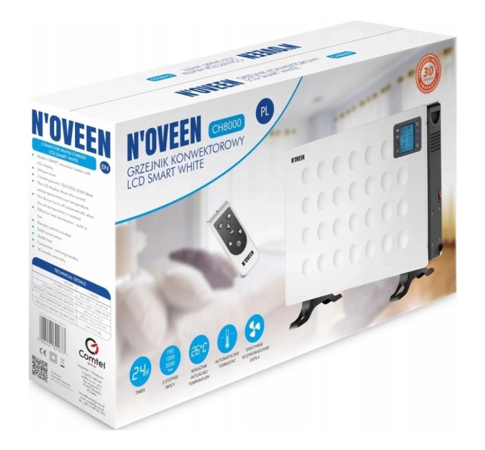 Обігрівач Noveen CH8000 LCD Smart