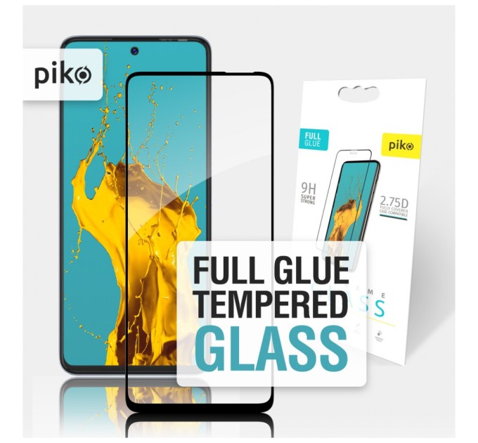 Скло захисне Piko Full Glue Tecno Pova (1283126515248)