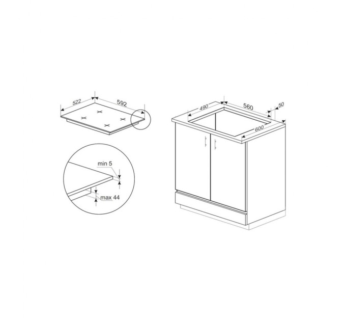 Варочна поверхня Hansa BHI679062