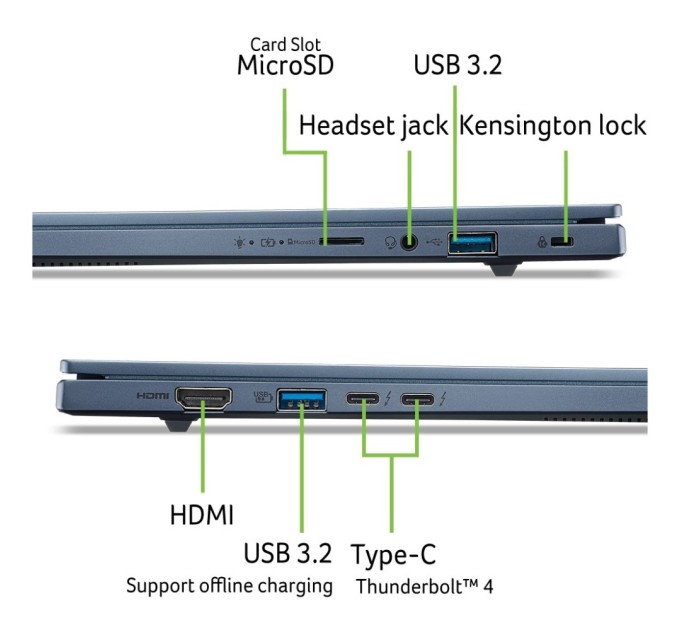 Ноутбук Acer Swift Go 14 SFG14-75 (NX.JNBEU.004)