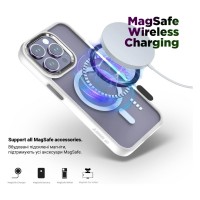 Чохол до мобільного телефона Armorstandart Unit MagSafe Apple iPhone 13 Pro Max Matte Clear Silver (ARM70461)